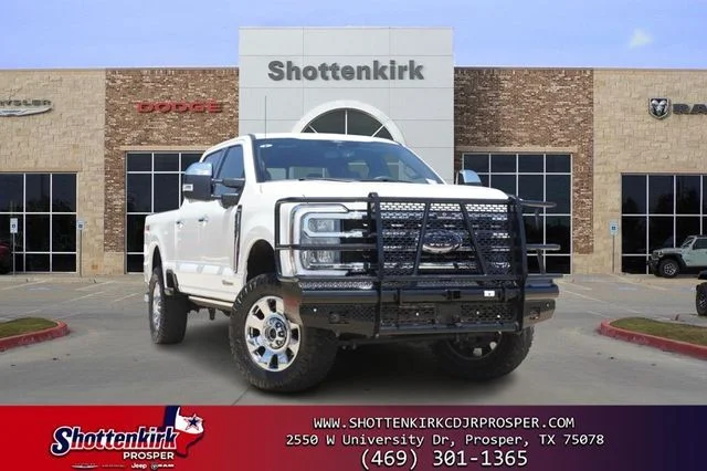 Used 2024 White Ford King Ranch image 1