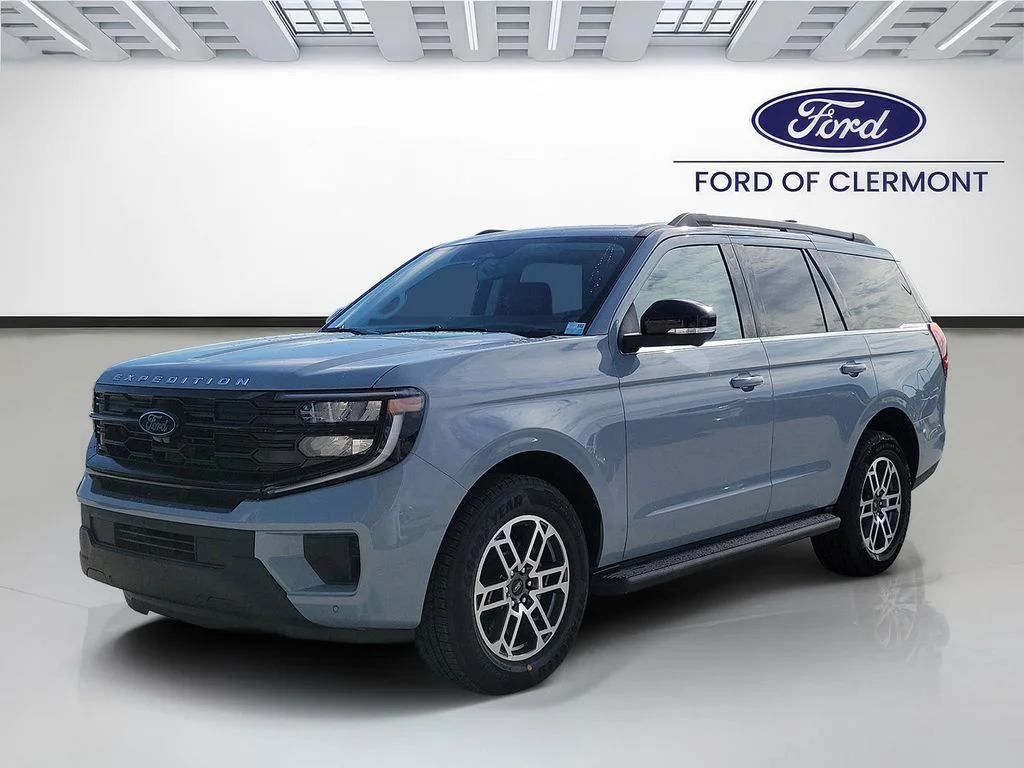New 2026 Glacier Gray Metallic Tri-Coat Ford Active image 2