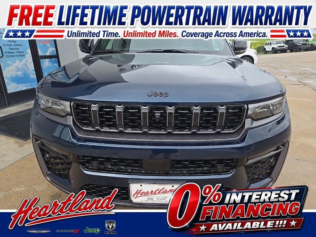 New 2026 Fathom Blue Pearl-Coat Exterior Paint Jeep Limited Reserve image 17