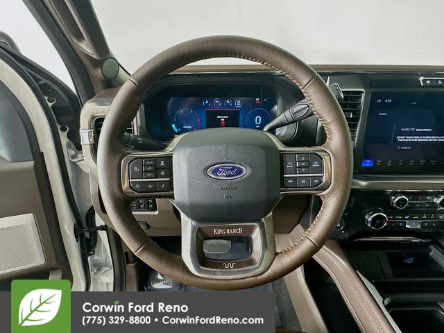 New 2026 Star White Metallic Tri-Coat Ford King Ranch image 12