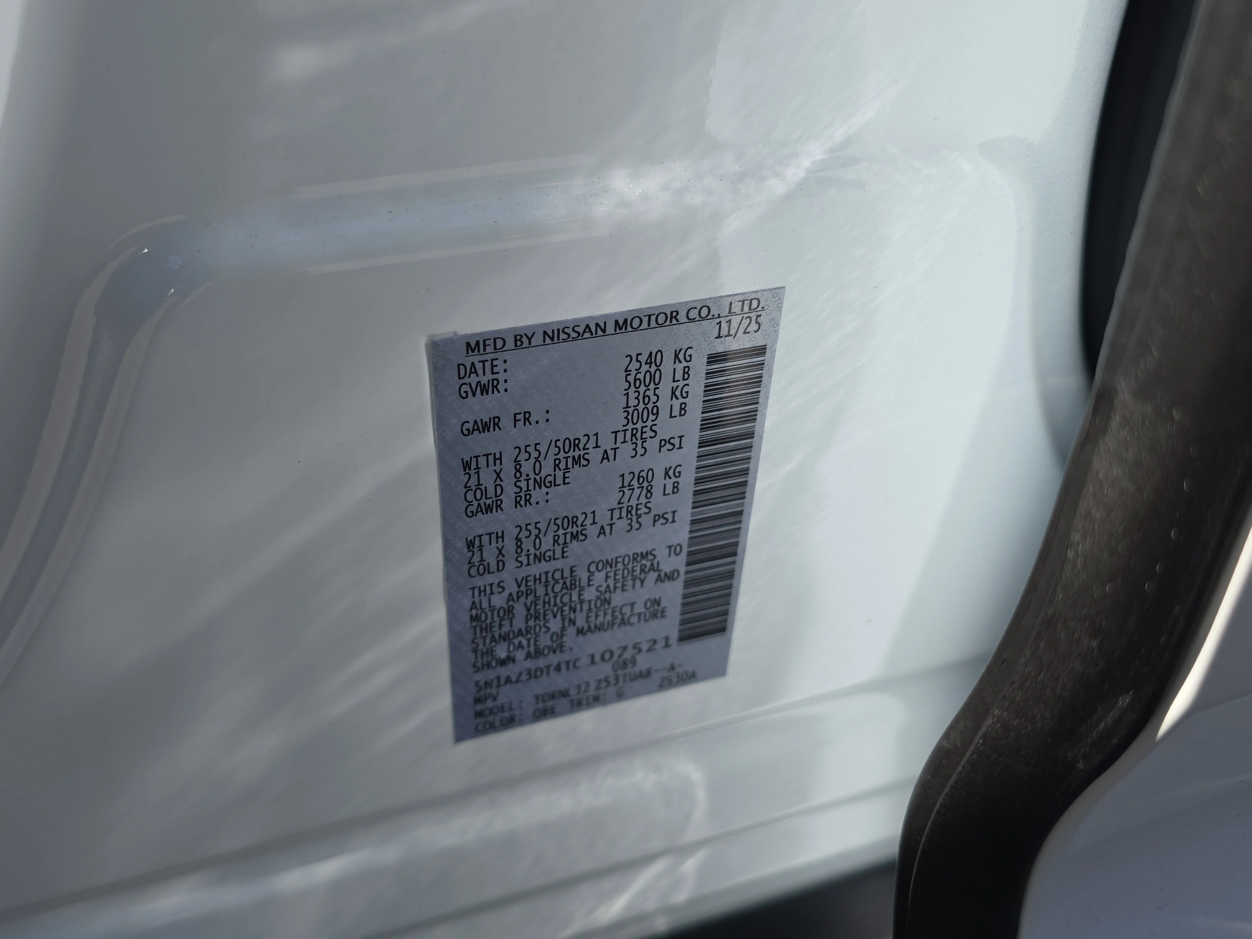 New 2026 Everest White Pearl TriCoat Nissan Platinum image 37