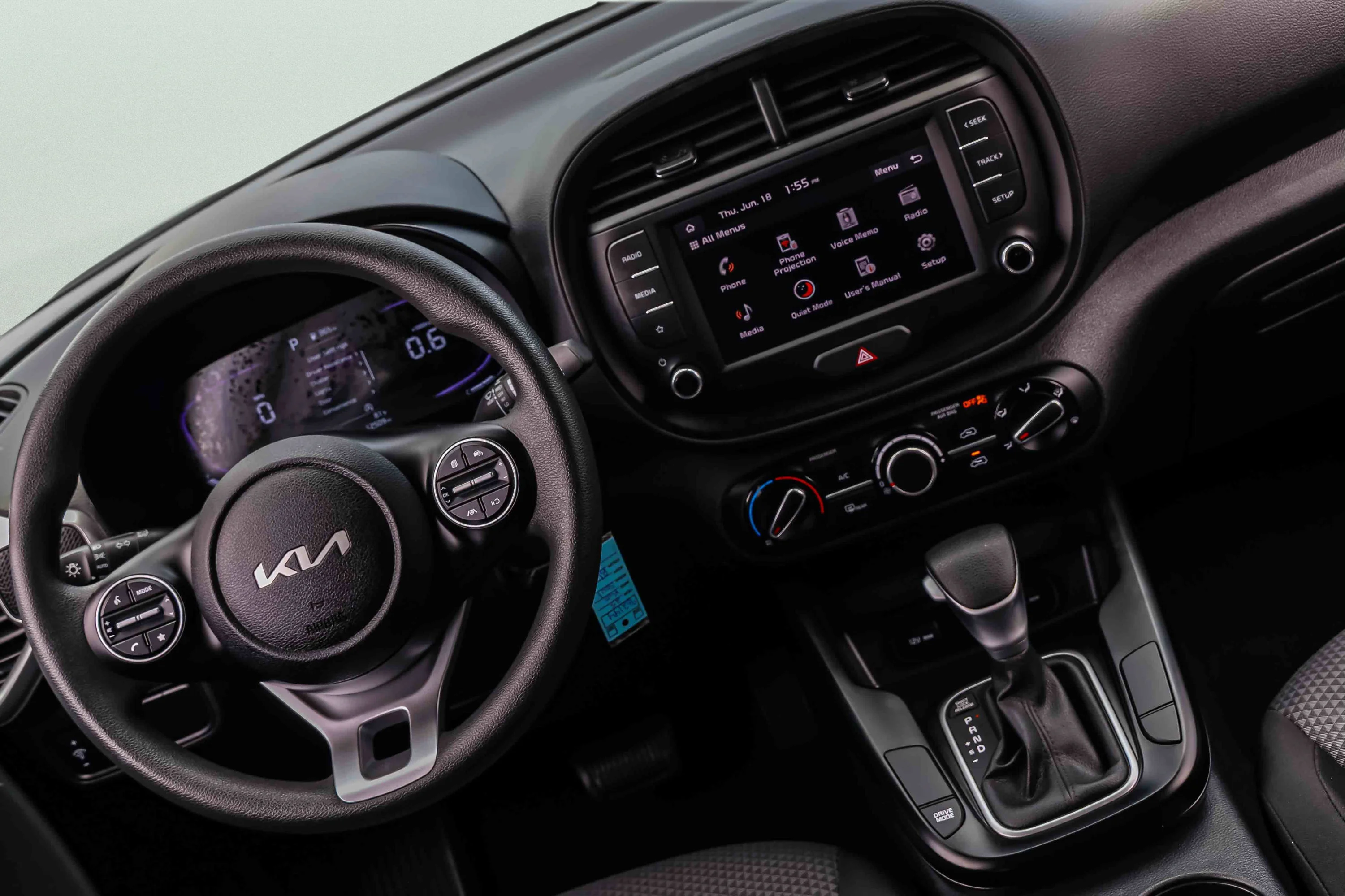 Certified Used 2025 Black Kia LX image 16