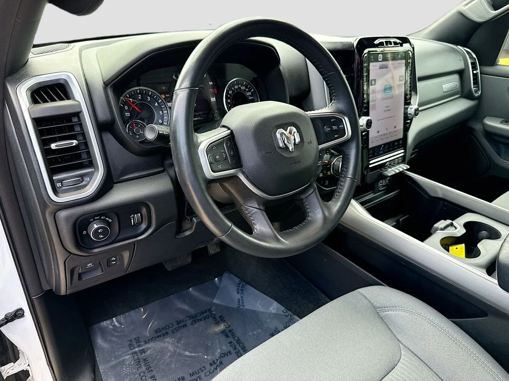Used 2023 Bright White Clearcoat Ram Big Horn image 10