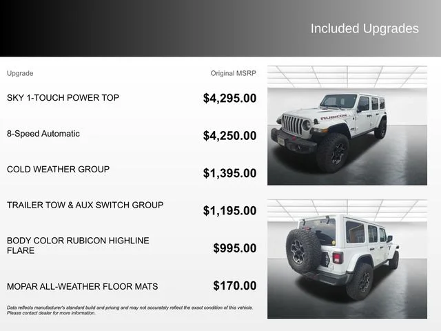 Used 2023 White/off-white Jeep Rubicon image 4