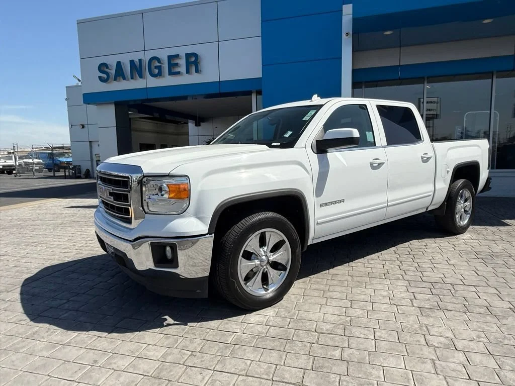 Used 2014 SUMMIT WHITE GMC SLE image 4