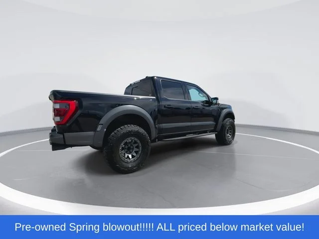 Used 2022 Black Ford Raptor image 8