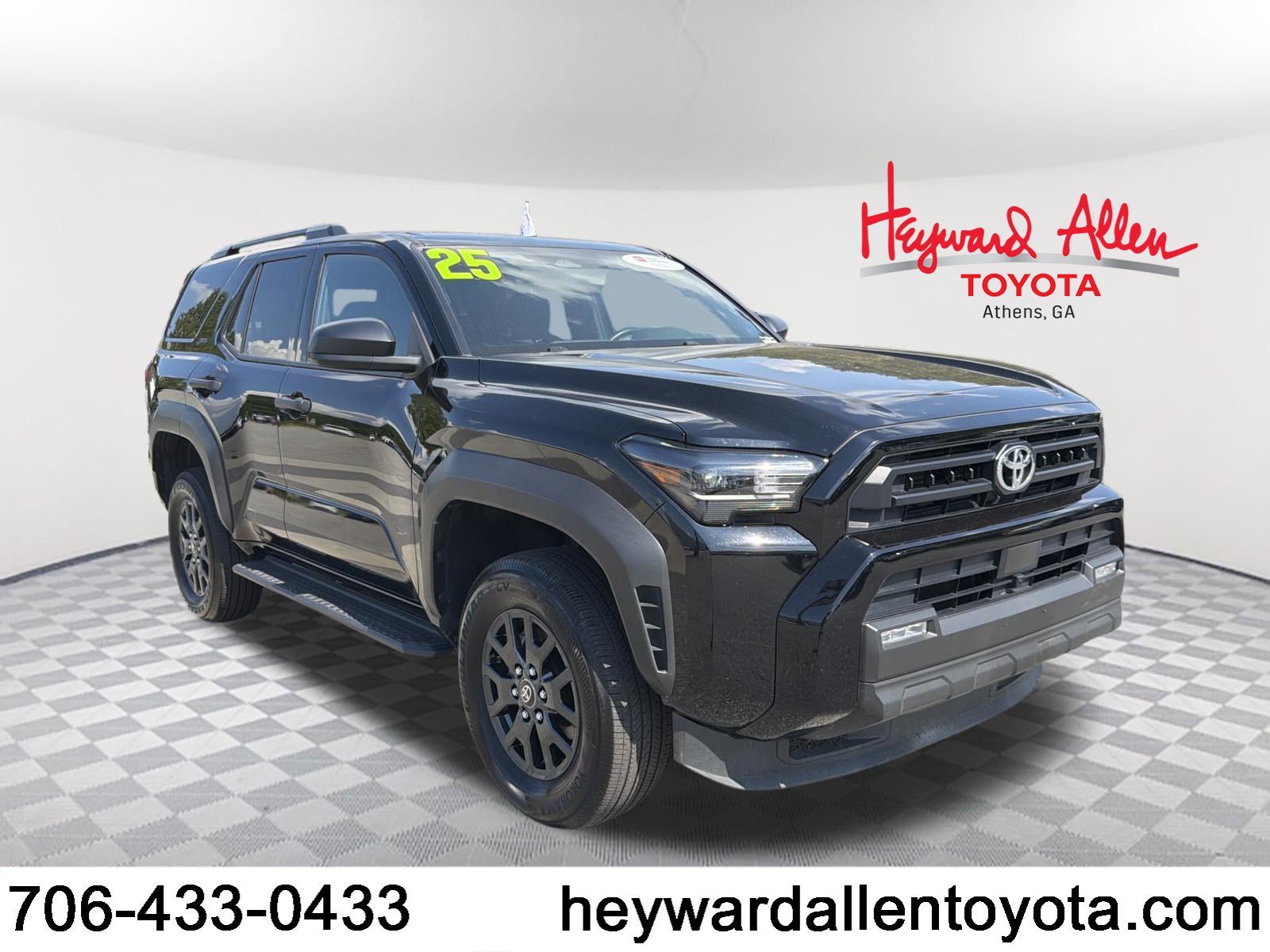 Certified Used 2025 Black Toyota SR5 image 1