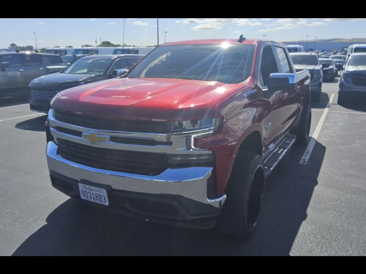 Used 2021 CHERRY RED TINTCOAT Chevrolet LT image 1
