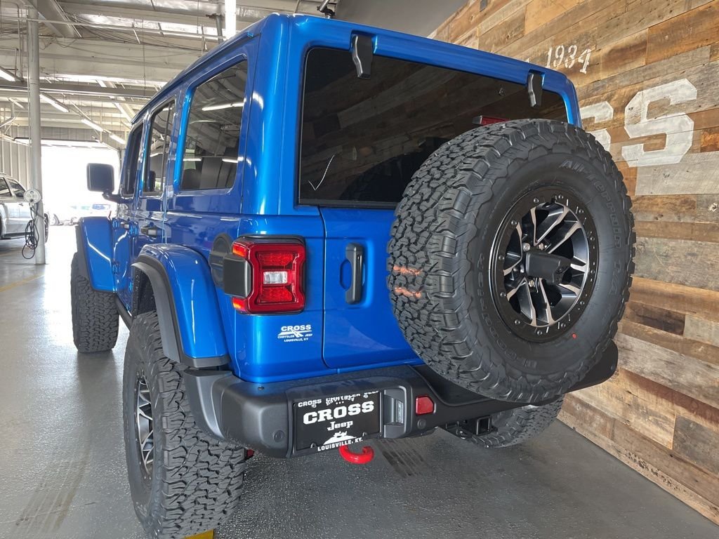 New 2026 Hydro Blue Pearl-Coat Exterior Paint Jeep Rubicon X image 23