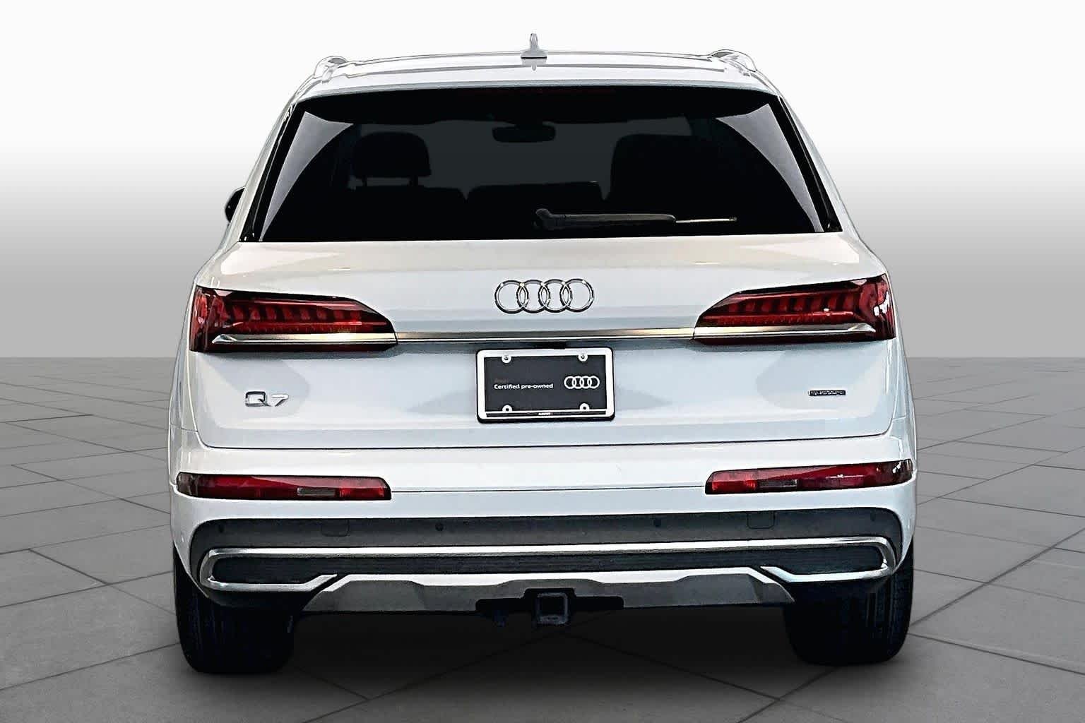 Used 2023 Glacier White Metallic Audi Premium Plus image 5