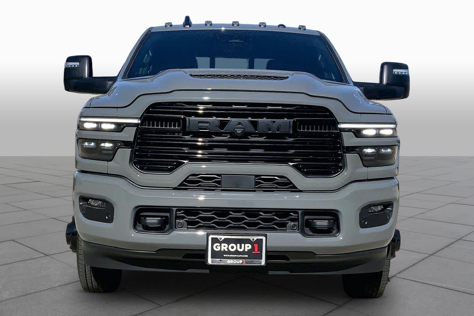 New 2026 Ceramic Gray Clear-Coat Exterior Paint RAM Laramie image 3