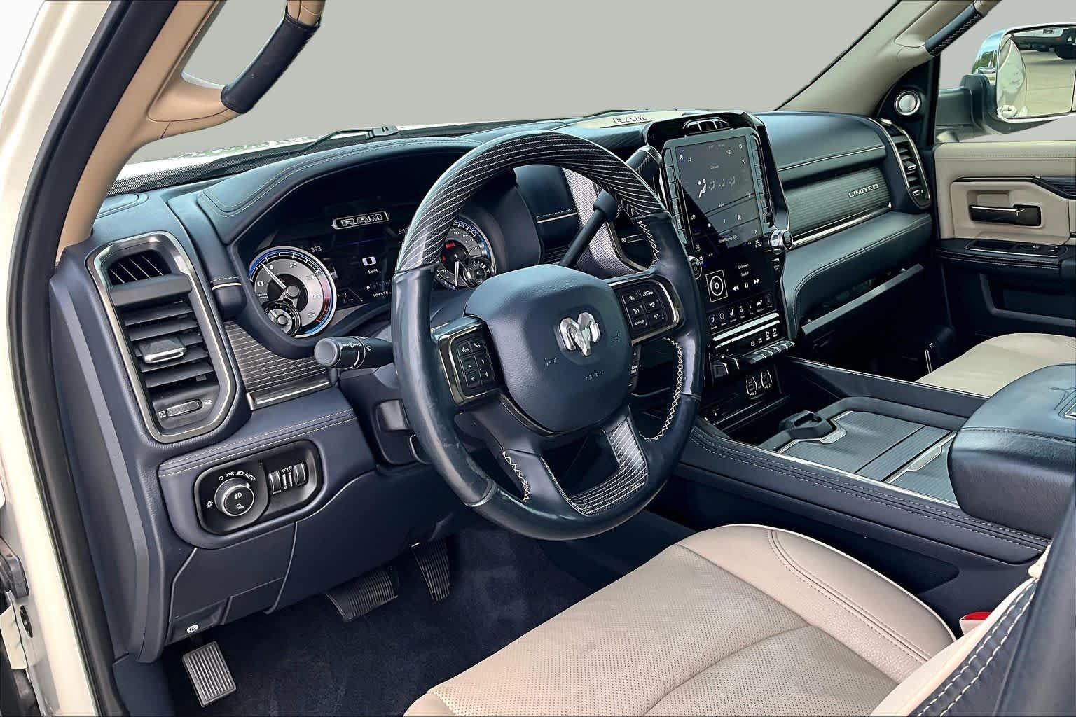 Used 2019 Pearl White Ram Limited image 16