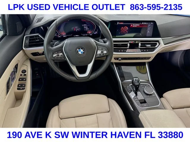 Certified Used 2020 Blue BMW 330i image 22
