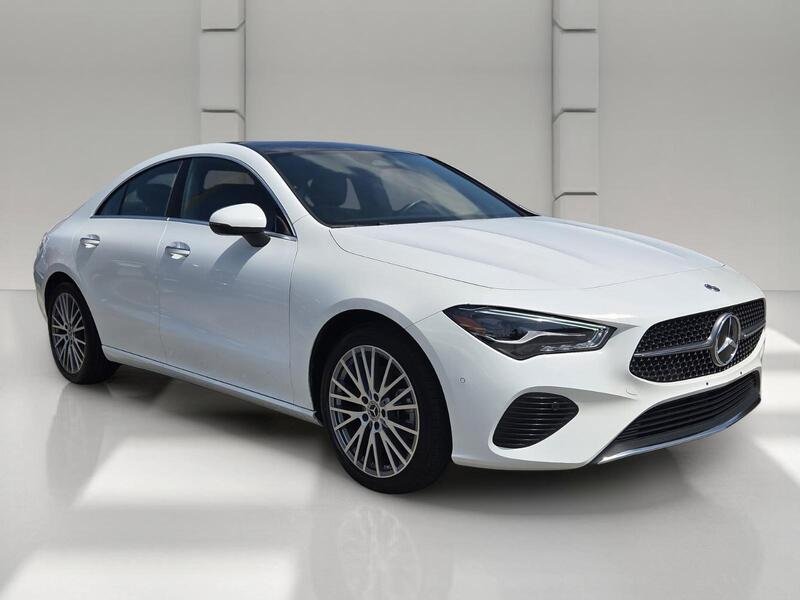 Certified Used 2025 Polar White MERCEDES-BENZ CLA 250 COUPE image 7