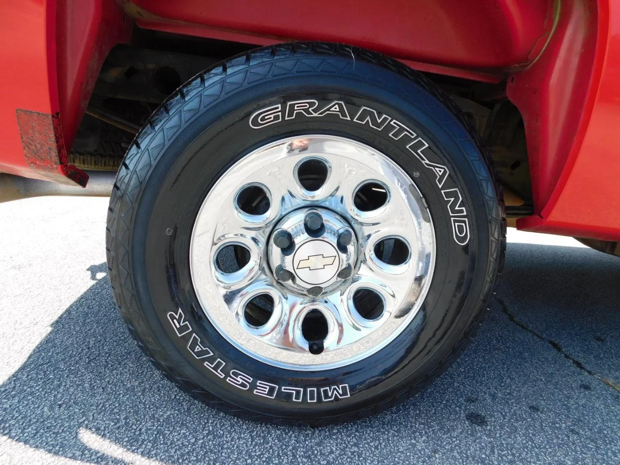 Used 2008 Red Chevrolet 2WD Reg Cab 119.0 in Work Truck image 10