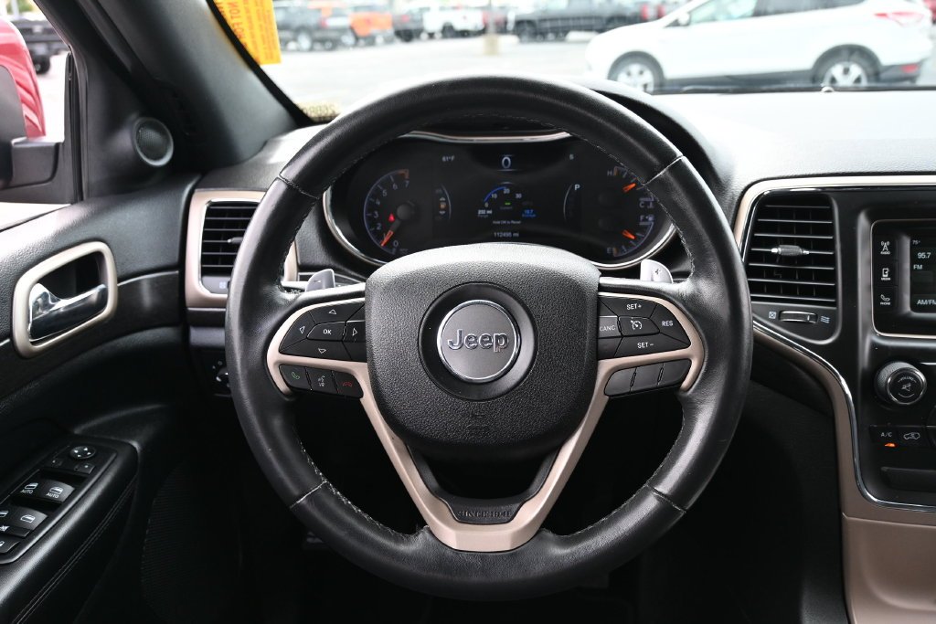 Used 2015 Deep Cherry Red Crystal Pearlcoat Jeep Laredo image 28