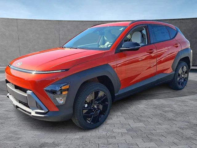 New 2026 Orange Hyundai SEL Sport image 3