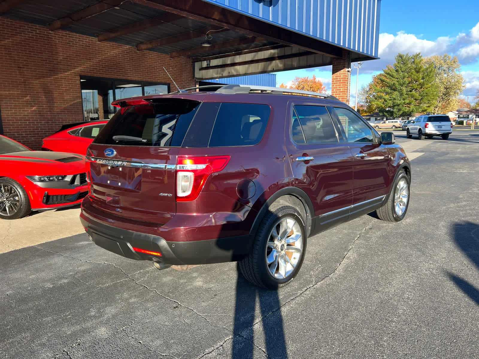 Used 2011 Bordeaux Reserve Red Metallic Ford Limited image 33