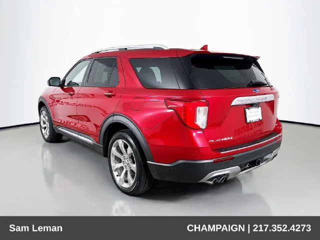 Used 2020 Red Ford Platinum image 5