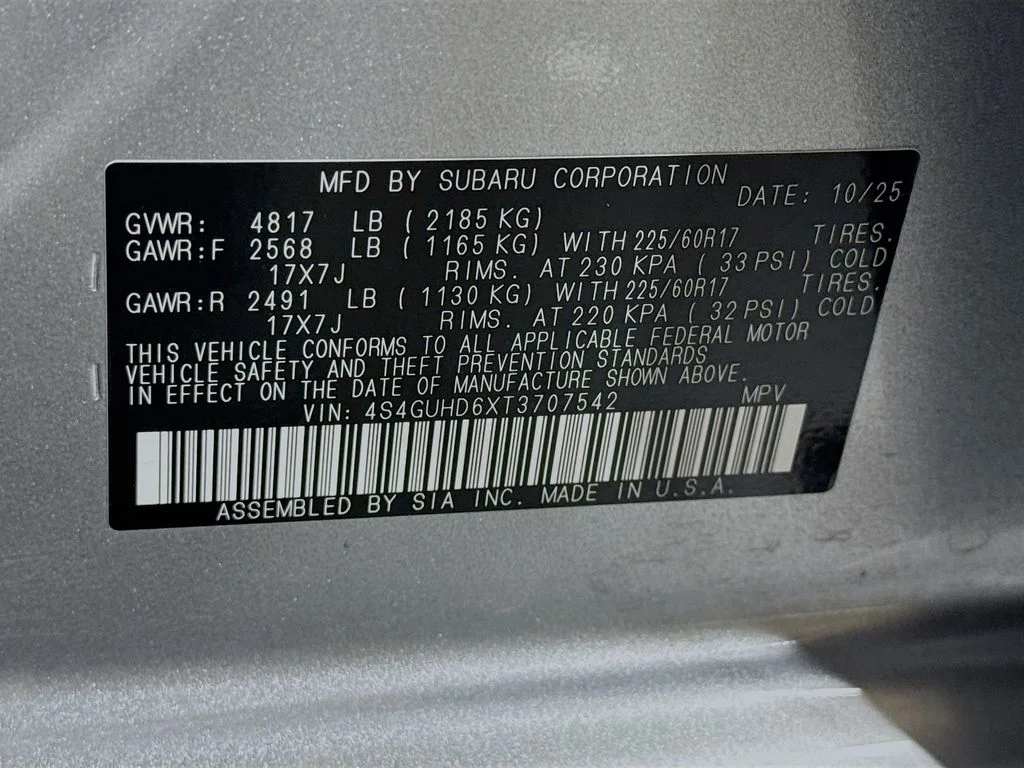Certified Used 2026 Silver Subaru Premium image 41