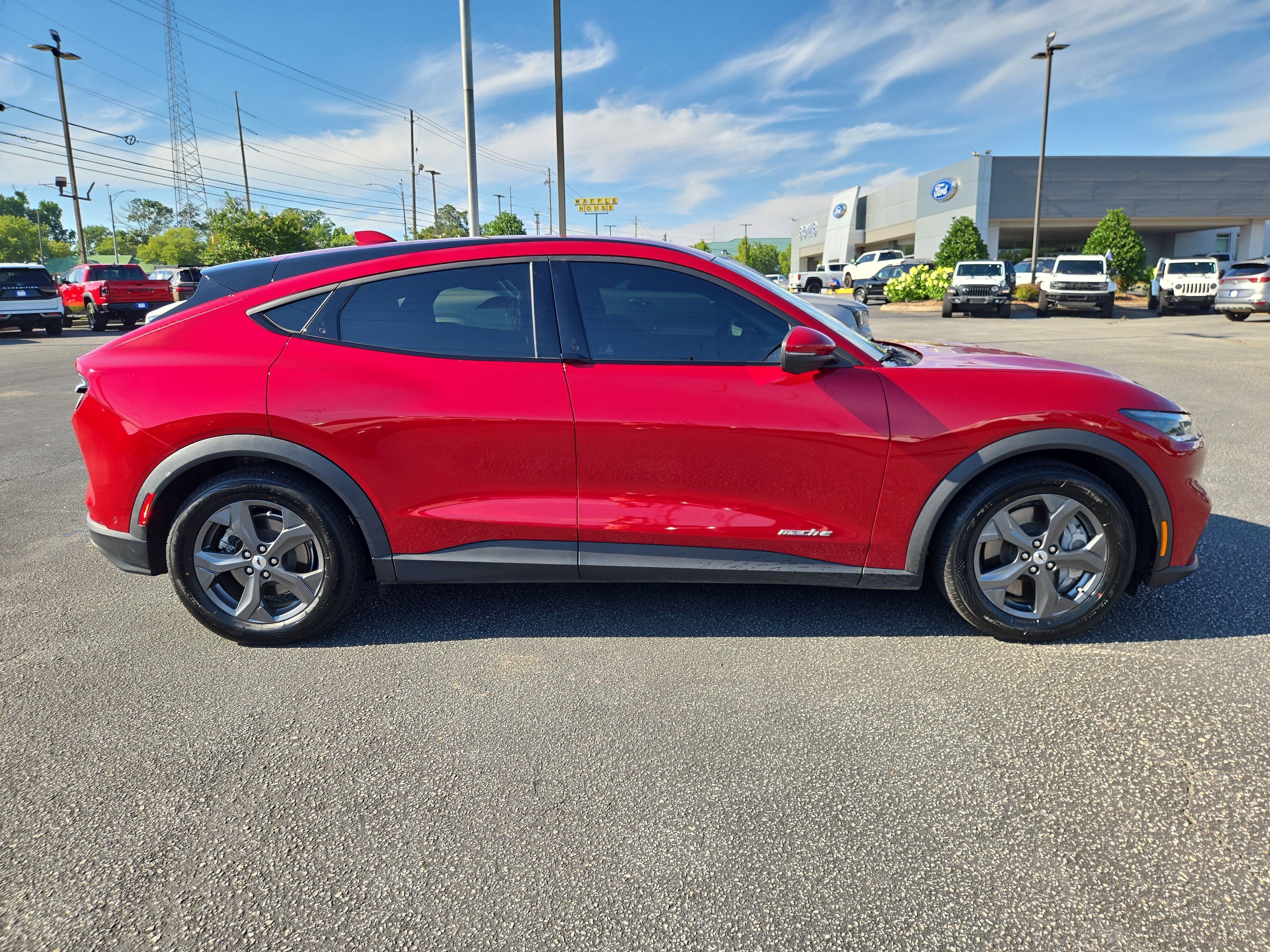 Certified Used 2022 Red Metallic Ford Select image 6