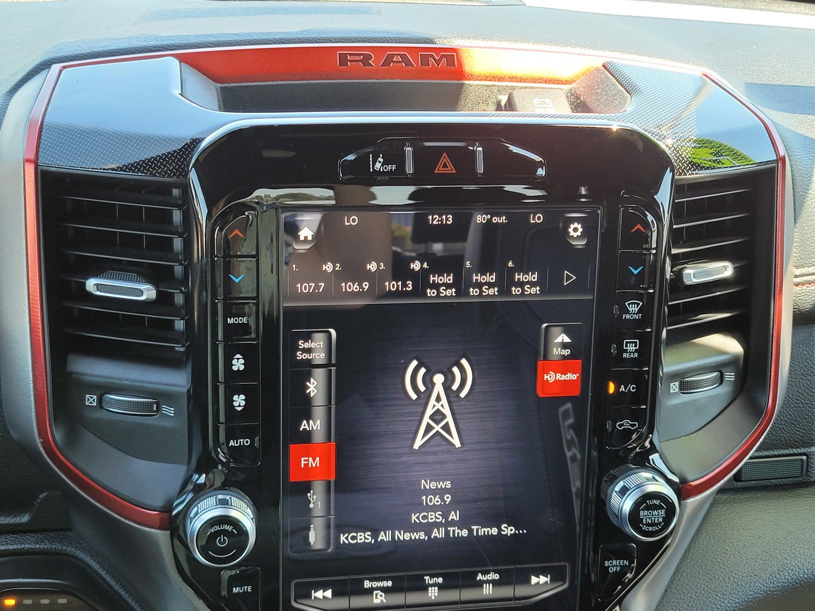 Used 2020 Diamond Black Crystal Pearlcoat Ram Rebel image 18