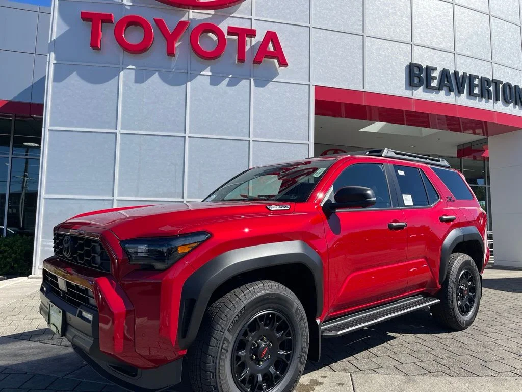 New 2026 Supersonic Red Toyota TRD Off-Road Premium i-FORCE MAX image 1