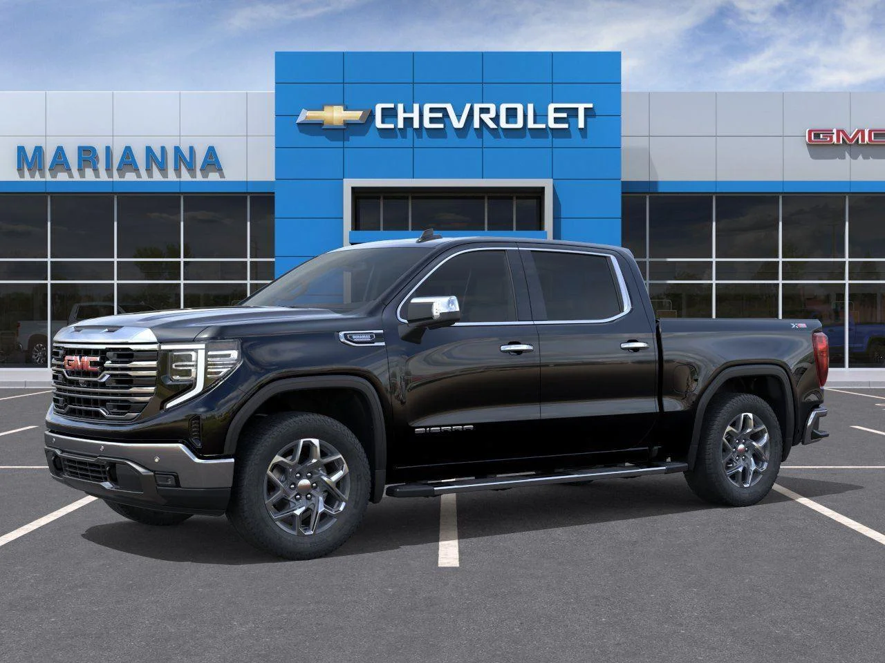 New 2026 Onyx Black GMC SLT image 2