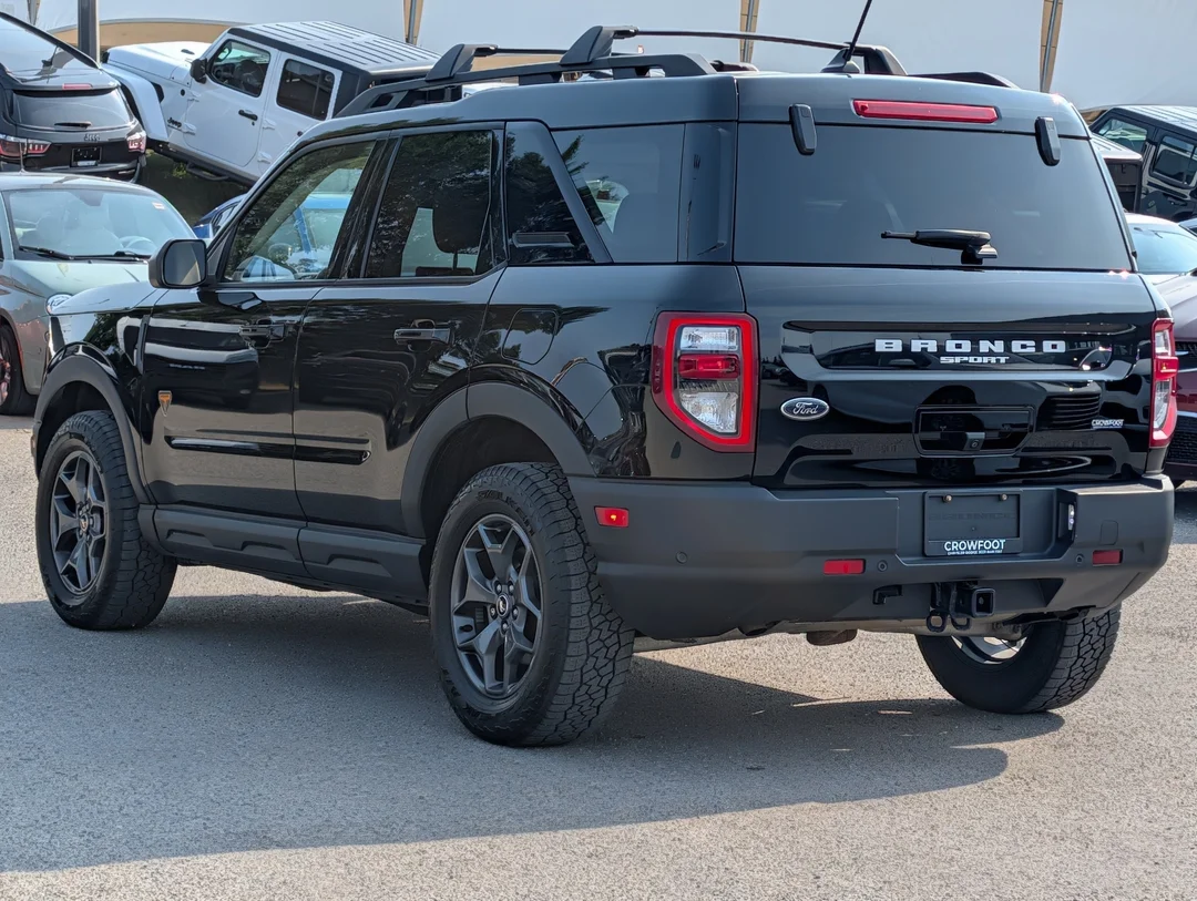 Certified Used 2023 Black Ford Badlands - - 4x4 - Power Sunroof - Fordpass Connect - Back Up Cam - Premium Pkg & More! image 6