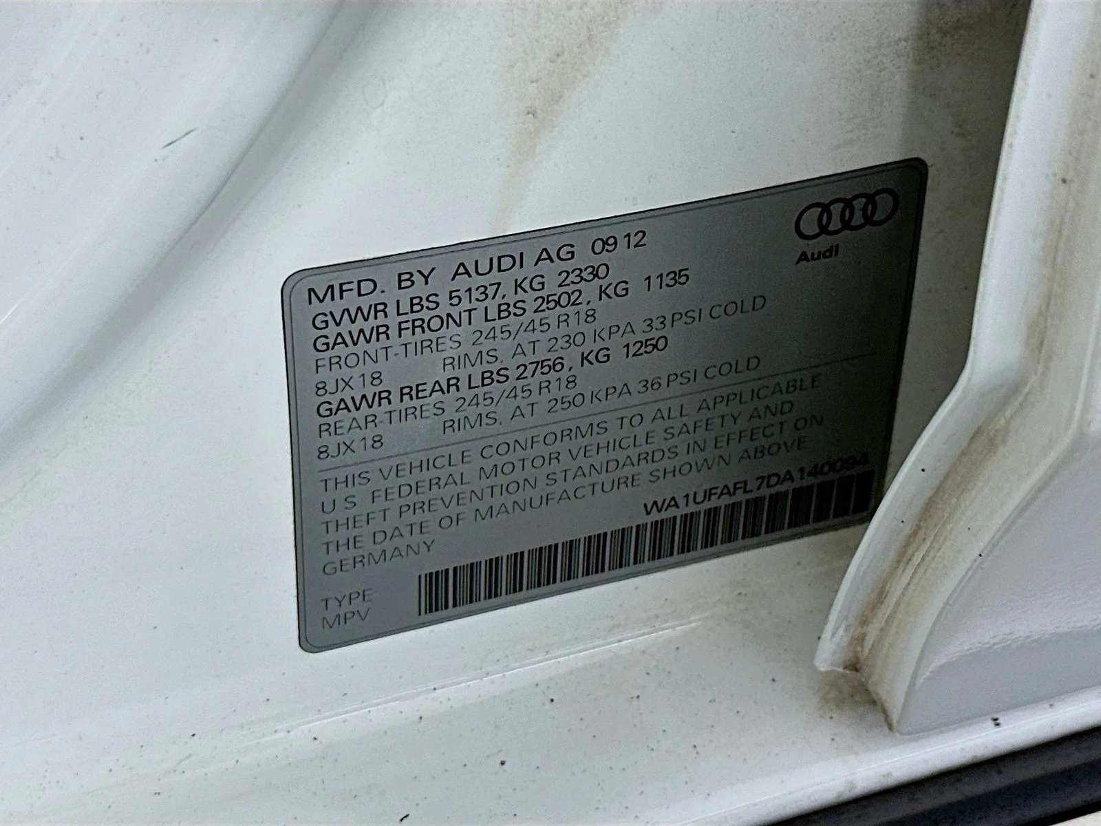 Used 2013  Audi 2.0T Premium Plus image 32