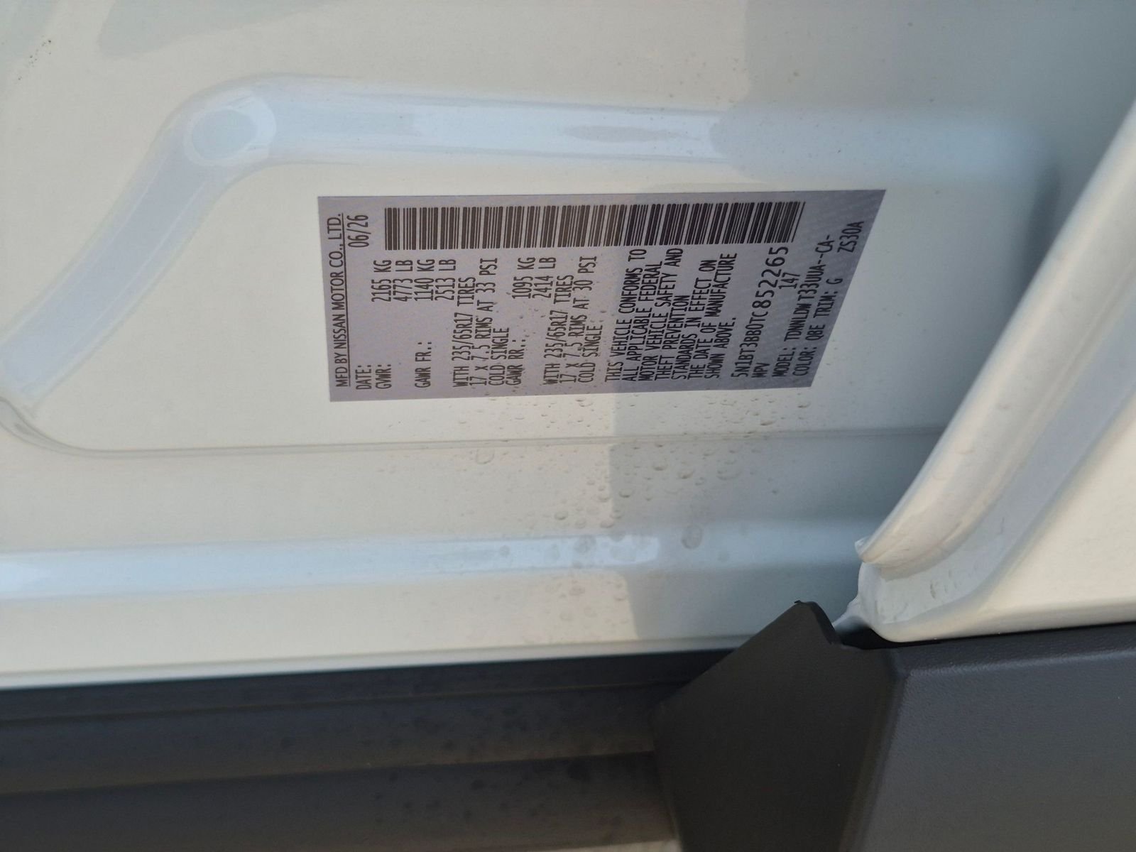 New 2026 Everest White Pearl TriCoat Nissan Rock Creek® image 18