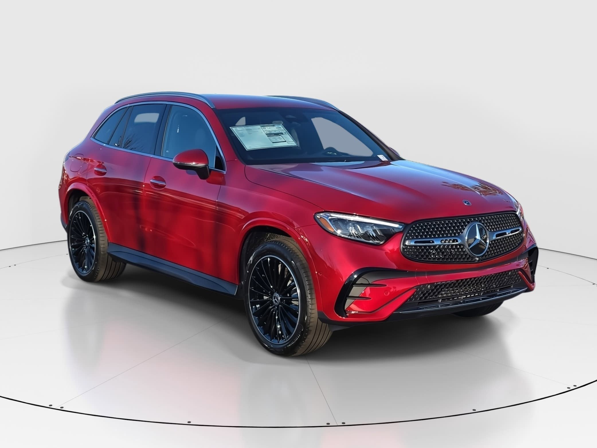 New 2026 MANUFAKTUR Patagonia Red Metallic Mercedes-Benz GLC300 image 3