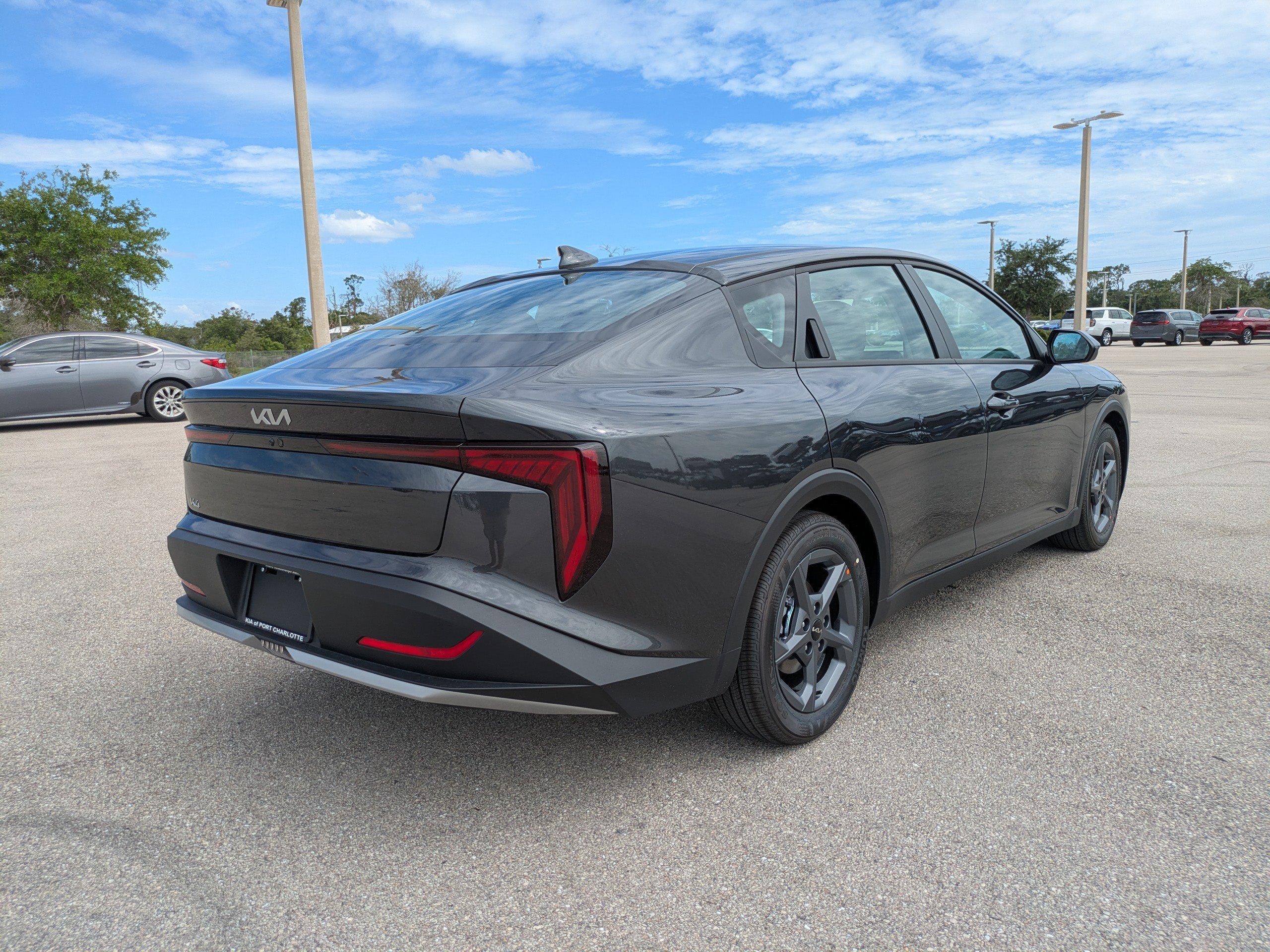 New 2026 Steel Gray Kia LXS image 4