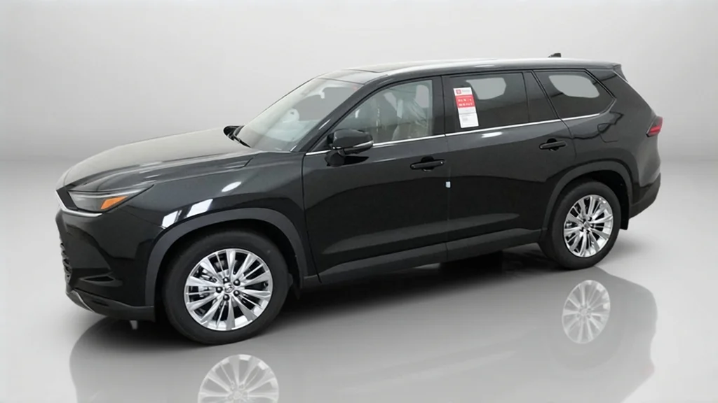 New 2026 Midnight Black Metallic Toyota Platinum image 3