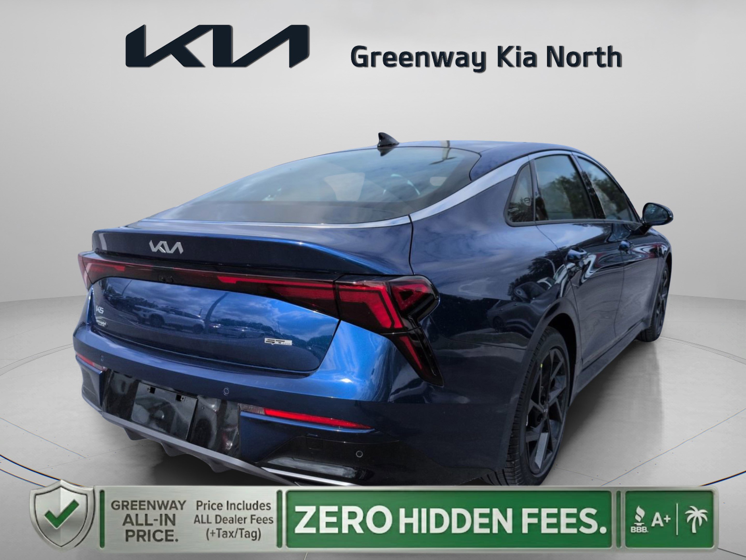 New 2026 Yacht Blue Kia GT-Line AWD image 8