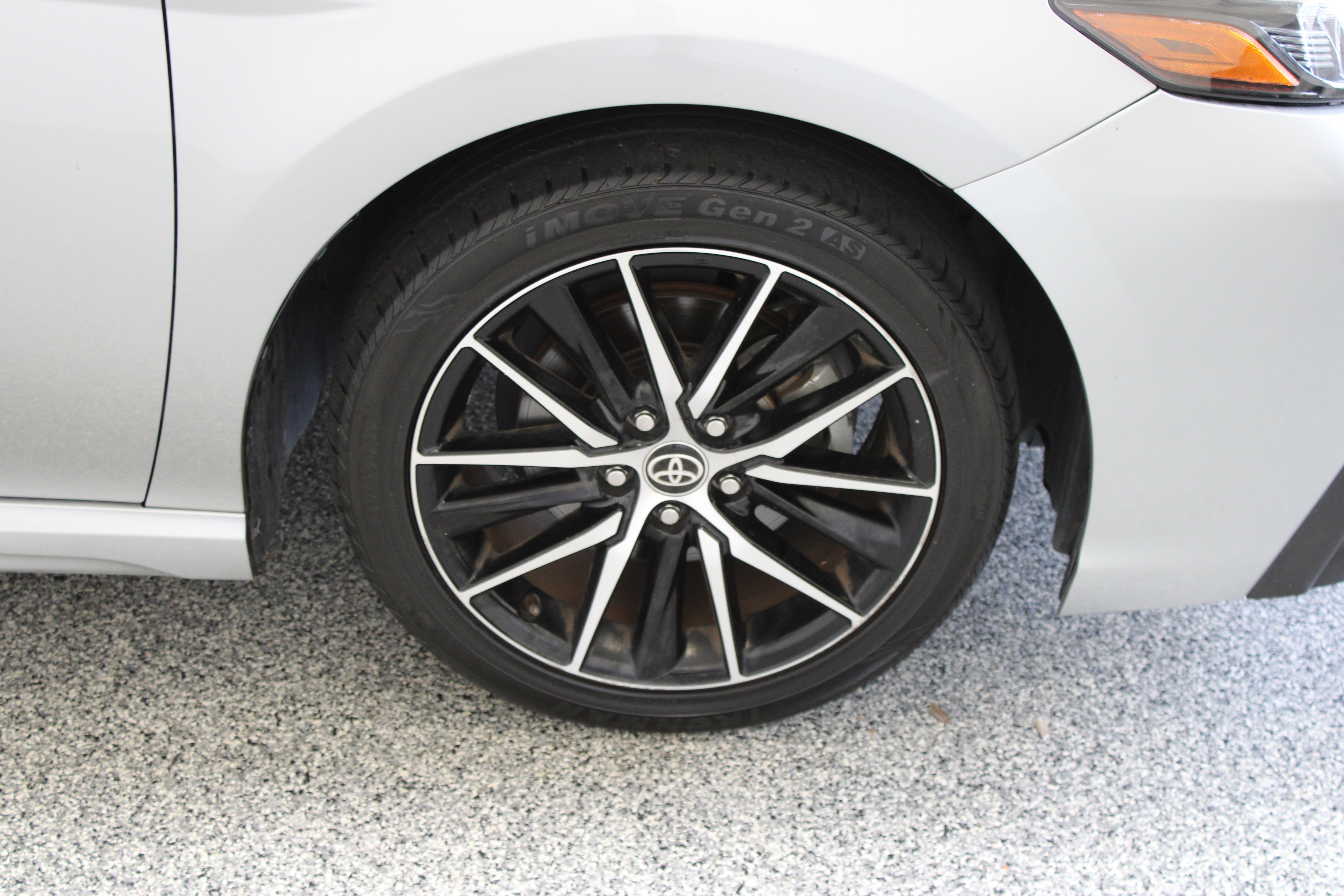 Used 2024 Silver Toyota SE image 5