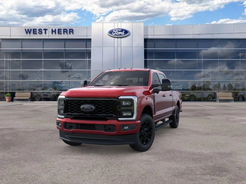 New 2026 Ruby Red Metallic Tinted Clearcoat Ford F-250® Lariat® image 3