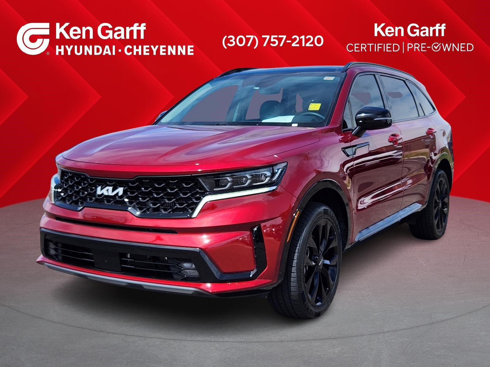 Used 2023 Passion Red Kia SX image 1