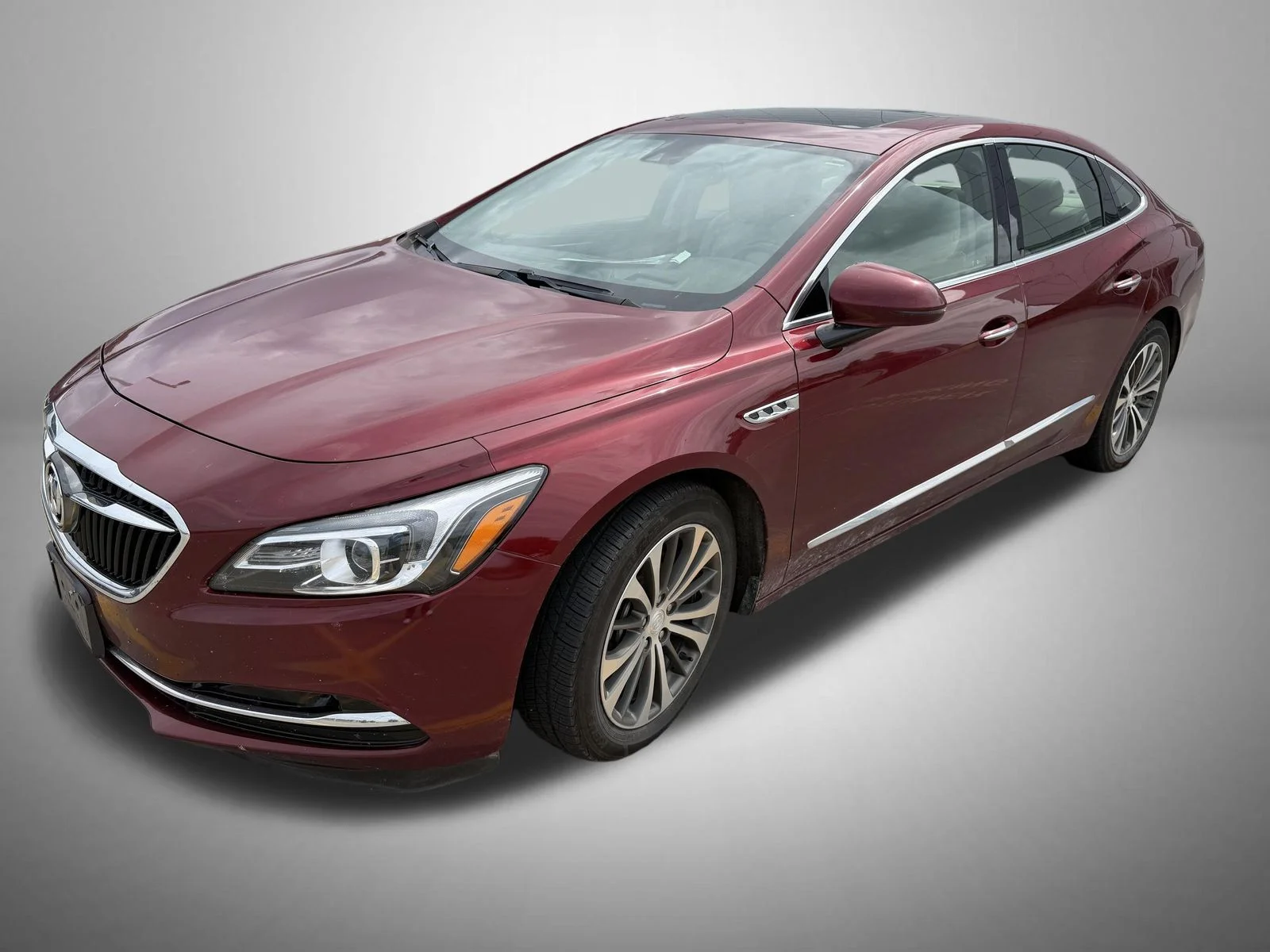 Used 2017 Red Buick Premium I Group image 1