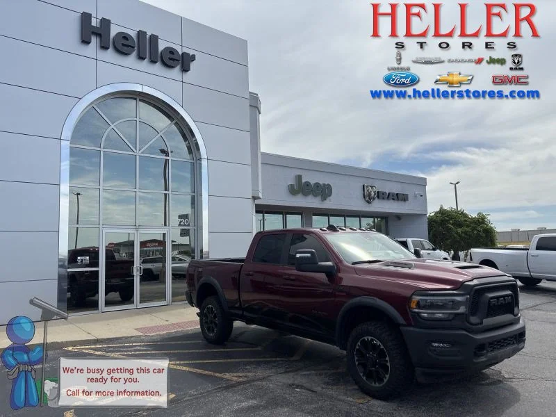 Used 2023 Delmonico Red Pearlcoat Ram Rebel image 1