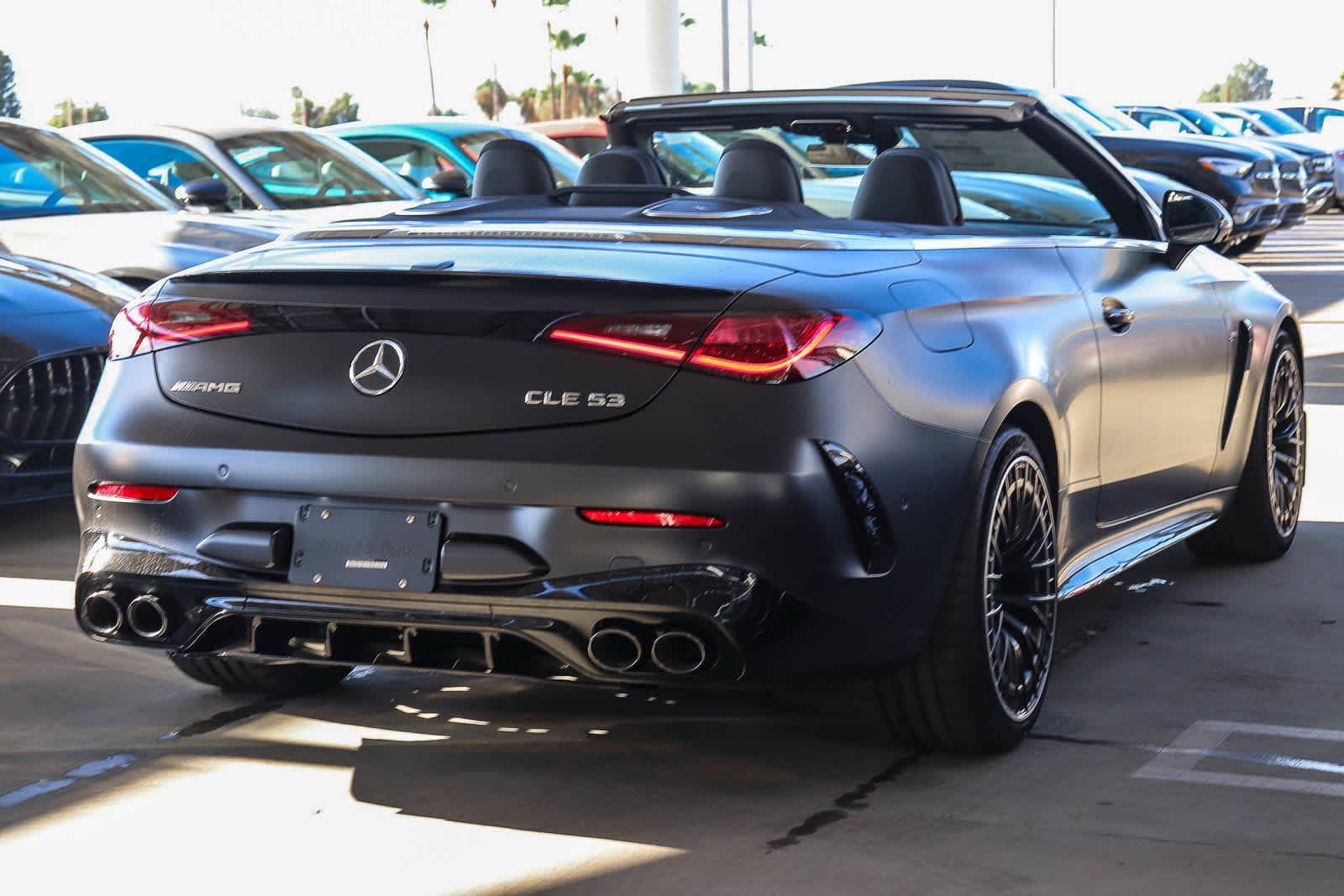 New 2027 MANUFAKTUR exclusive graphite grey magno Mercedes-Benz AMG® CLE 53 image 10