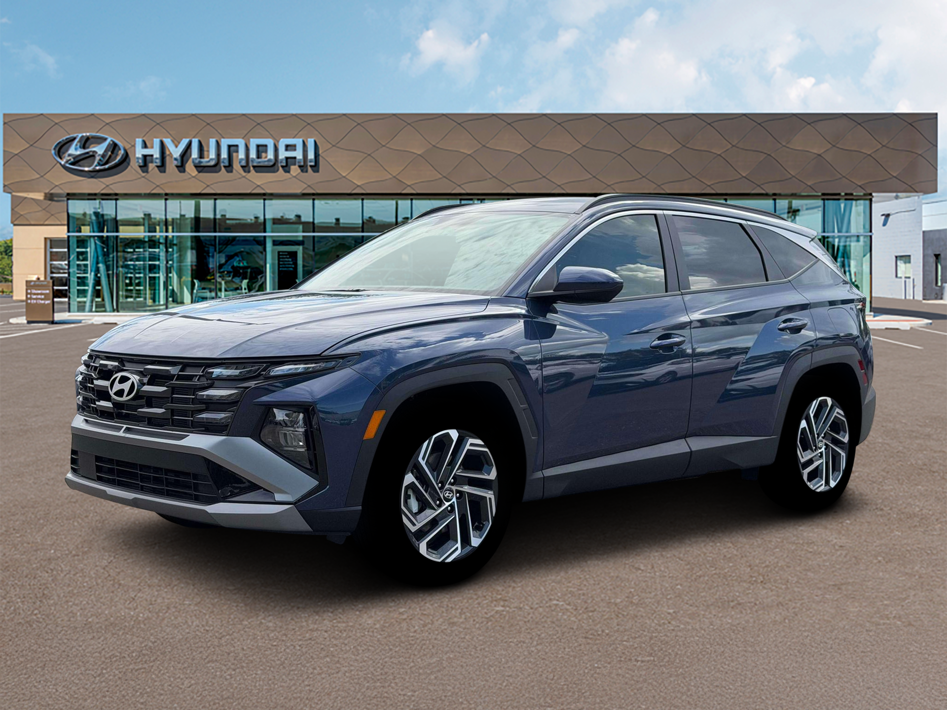 New 2026 Atlantis Blue Hyundai SEL Plus FWD image 2