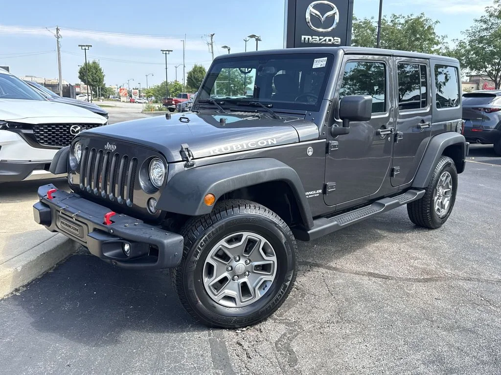 Used 2017 Gray Jeep Unlimited Rubicon image 7