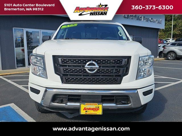 Used 2022 Glacier White Nissan SV image 9
