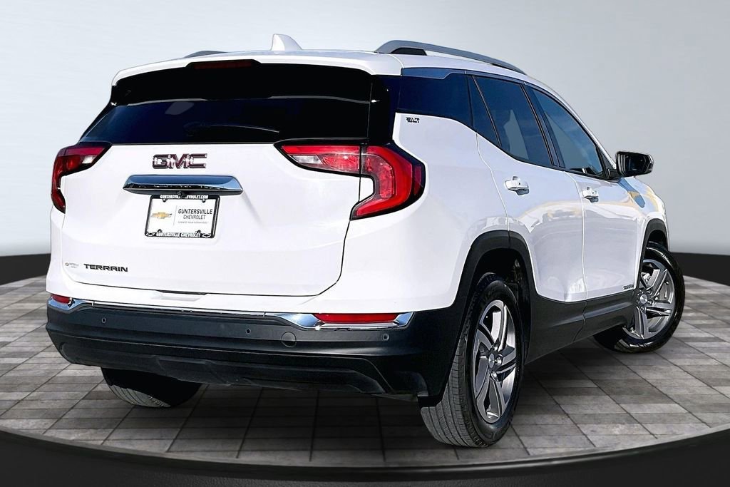 Used 2021 GMC Terrain SLT with VIN 3GKALPEVXML384813 for sale in Guntersville, AL