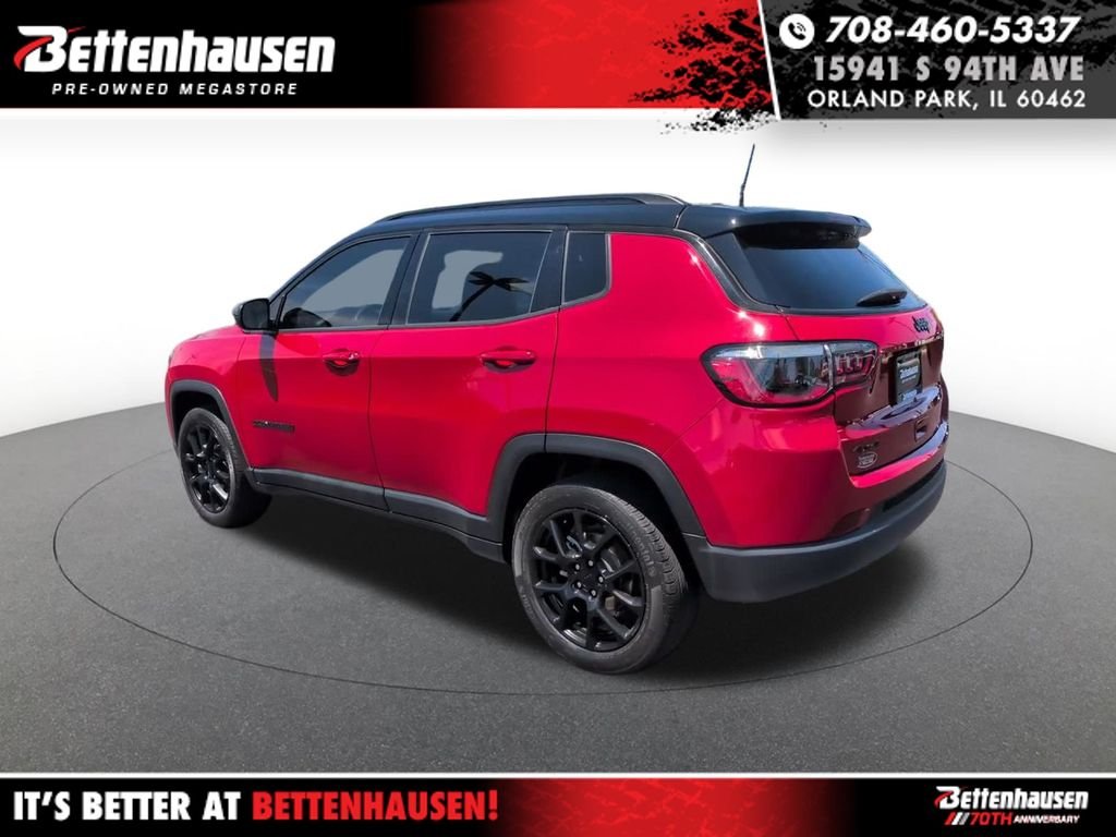 Certified Used 2023 Red Jeep Latitude image 9