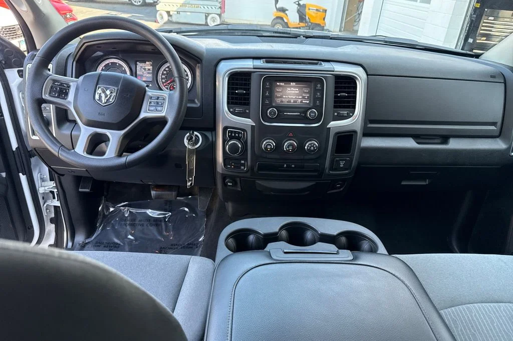 Used 2023 Bright White Clearcoat Ram SLT image 13