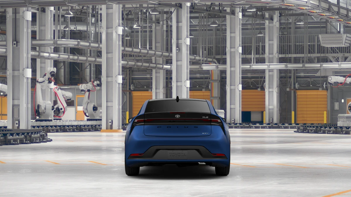 New 2027 Reservoir Blue Toyota XLE image 8