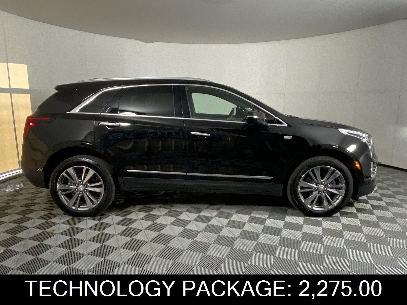 Used 2025 Stellar Black Metallic Cadillac AWD Premium Luxury image 3