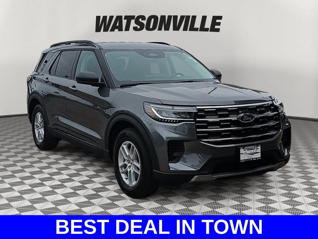 New 2026 Carbonized Gray Metallic Ford Active image 1